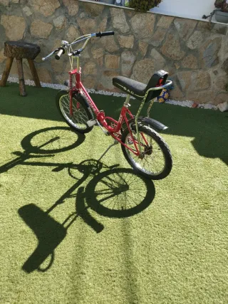 Bicicleta G.A.C. Motoretta Roja