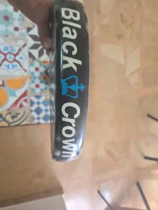 Pala Padel Black Crown Pitón Nakano 15K
