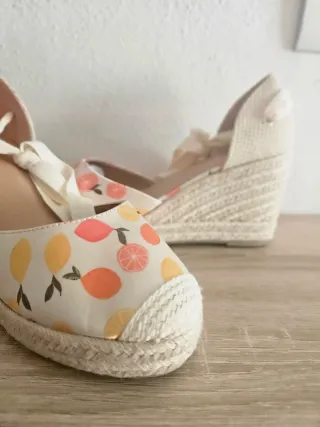 Espadrillas Zeppa Donna Tg 40 Nuove