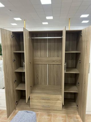 Armario 4 puertas + cajones y espejo ¡NUEVO!