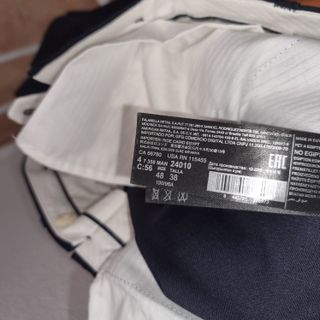 Traje MNG Lana Italiana Azul Talla M