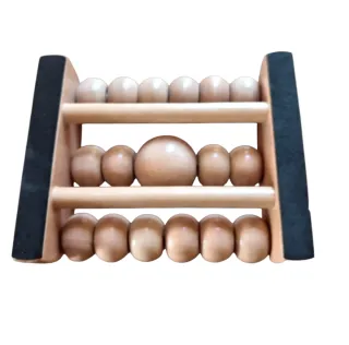 Massaggiatore piedi in legno