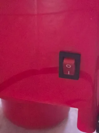Máquina de Palomitas Vintage Roja