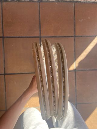 Lote 3 Raquetas Yonex Vcore 98 Sand Beige