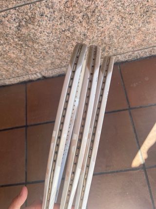 Lote 3 Raquetas Yonex Vcore 98 Sand Beige