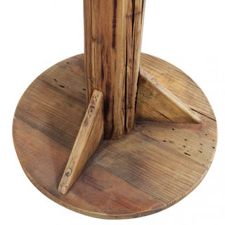 Appendiabiti da Terra in Pino Riciclato Rustico