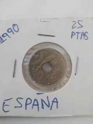 25 Pesetas 1990 Olimpiadas España