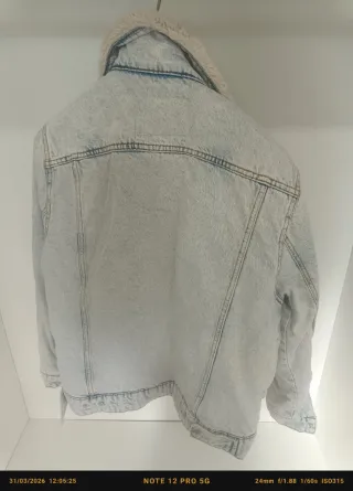 Chaqueta Vaquera Borreguillo Pull & Bear Talla S