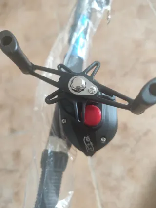 Caña de pescar telescópica 1.80m con carrete