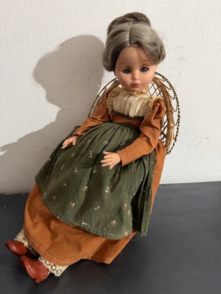 Bambola vintage migliorati con sedia era furga