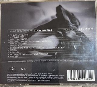 CD Alejandro Fernandez  Confidencias