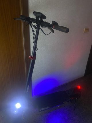 Patinete Eléctrico Plegable Negro iscooter