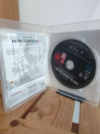Metal Gear Solid V Ground Zeroes PS3