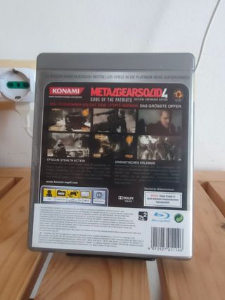 Metal Gear Solid 4 PS3 Platinum Konami