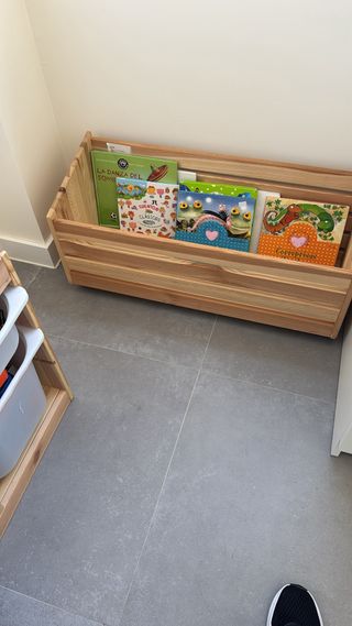 Baúl de madera Ikea