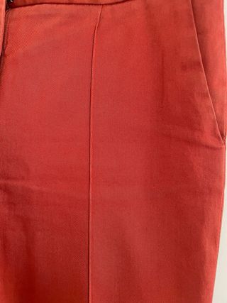 Pantalón recto Bimba y Lola teja