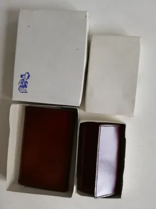 Cartera y llavero a juego