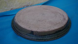 Piastra ceramica vintage decorativa 30cm