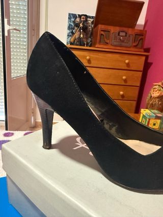 Zapatos tacón negros Dorothy Perkins