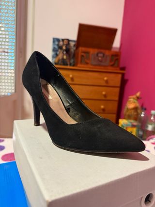 Zapatos tacón negros Dorothy Perkins