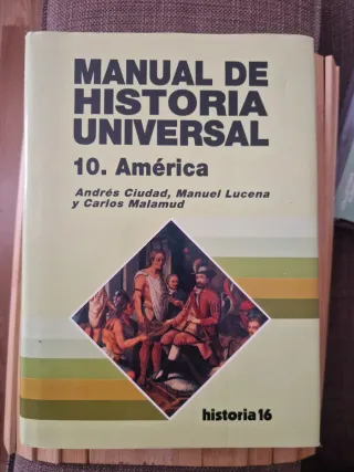 Manual de historia universal, tomo 10: América
