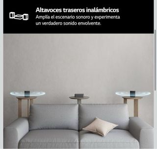 Barra de Sonido LG SQC4R Negra/Gris