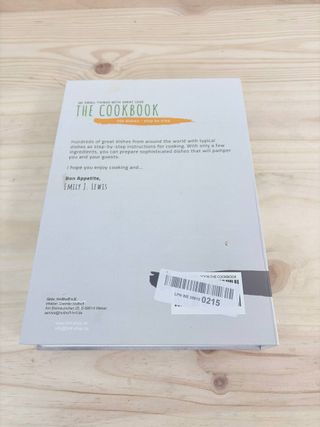 Cassaforte libro HMF 81001 "Cookbook" (come nuova, piccolo difetto: senza confezione originale)