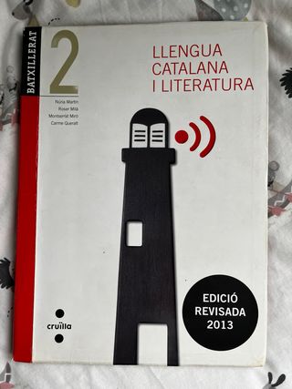 Libro catalan bachillerato