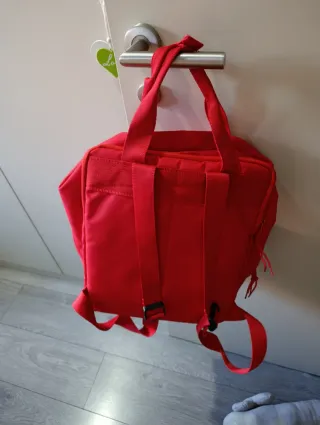 Mochila Converse Roja Unisex Nueva
