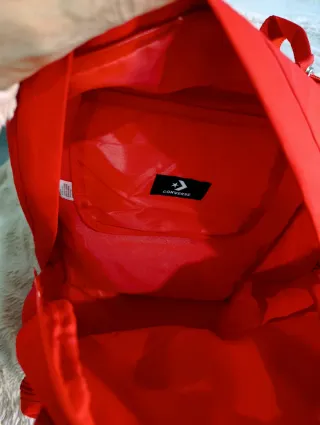 Mochila Converse Roja Unisex Nueva