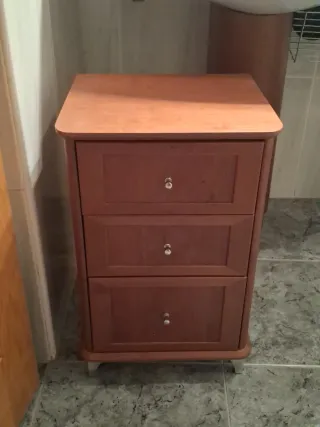 Baño completo: Mueble modular, espejo y encimera