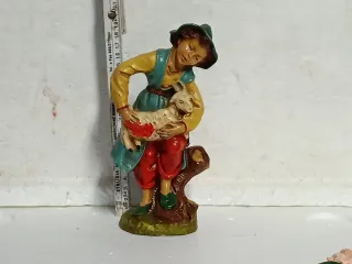 Pastore presepe cm 20 cartapesta