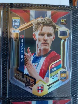 Carta Panini FIFA 365 Martin Ødegaard