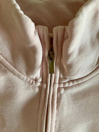 Felpa Ralph Lauren Golf rosa mezza zip