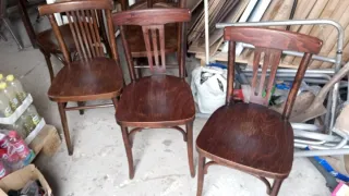 2 Sillas estilo Thonet Madera