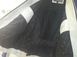 Chaqueta Cuero Yamaha Racing Azul/Blanco