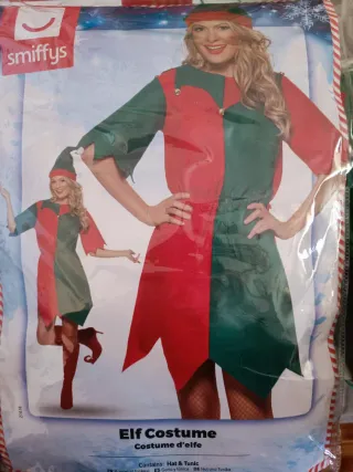 Disfraz Elfa Talla Única Smiffy's