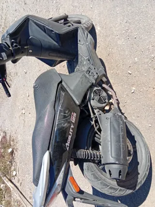 Piaggio Agility 125cc Scooter Negra