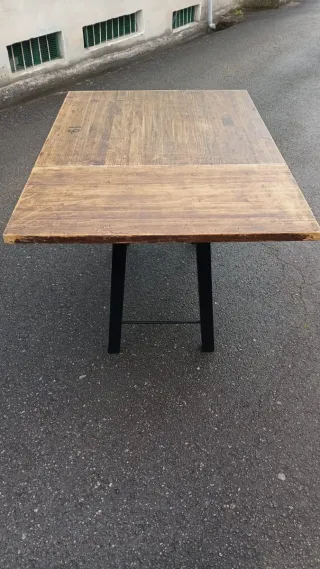 4 Mesas Hostelería Madera y Metal