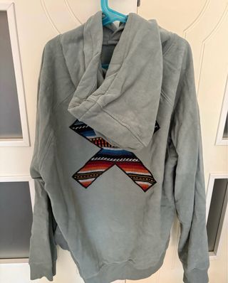 Sudadera Blue Banana verde con logo