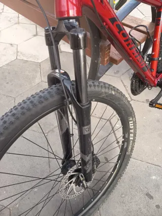 Bicicleta Todoterreno Roja Conway