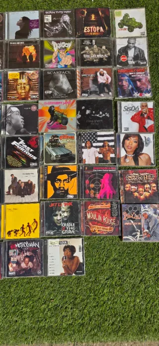 Lote CDs Música Variada Rap Hip Hop R&B Soul