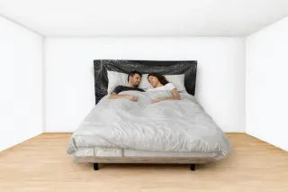𝗡𝗨𝗘𝗩𝗢 𝟰𝟵𝟬 Colchón ensacado y base con pata
