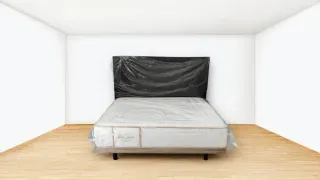 𝗡𝗨𝗘𝗩𝗢 𝟰𝟵𝟬 Colchón ensacado y base con pata