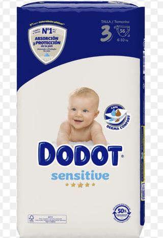 Pañales Dodot Sensitive Talla 3 (6-10 kg)