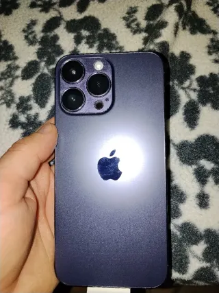 Funda iPhone 14 Pro Max Silicona MagSafe Azul