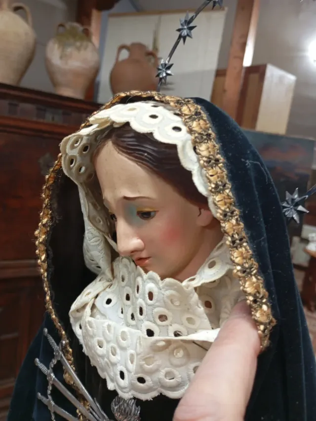 Virgen Dolorosa S.XIX Cap i Pota