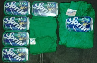 Camiseta Sprite NUEVA Verde T.L/T.XL Slim