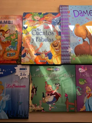 Lote de 7 cuentos infantiles . Buen estado