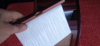 Archivador de madera para fotos